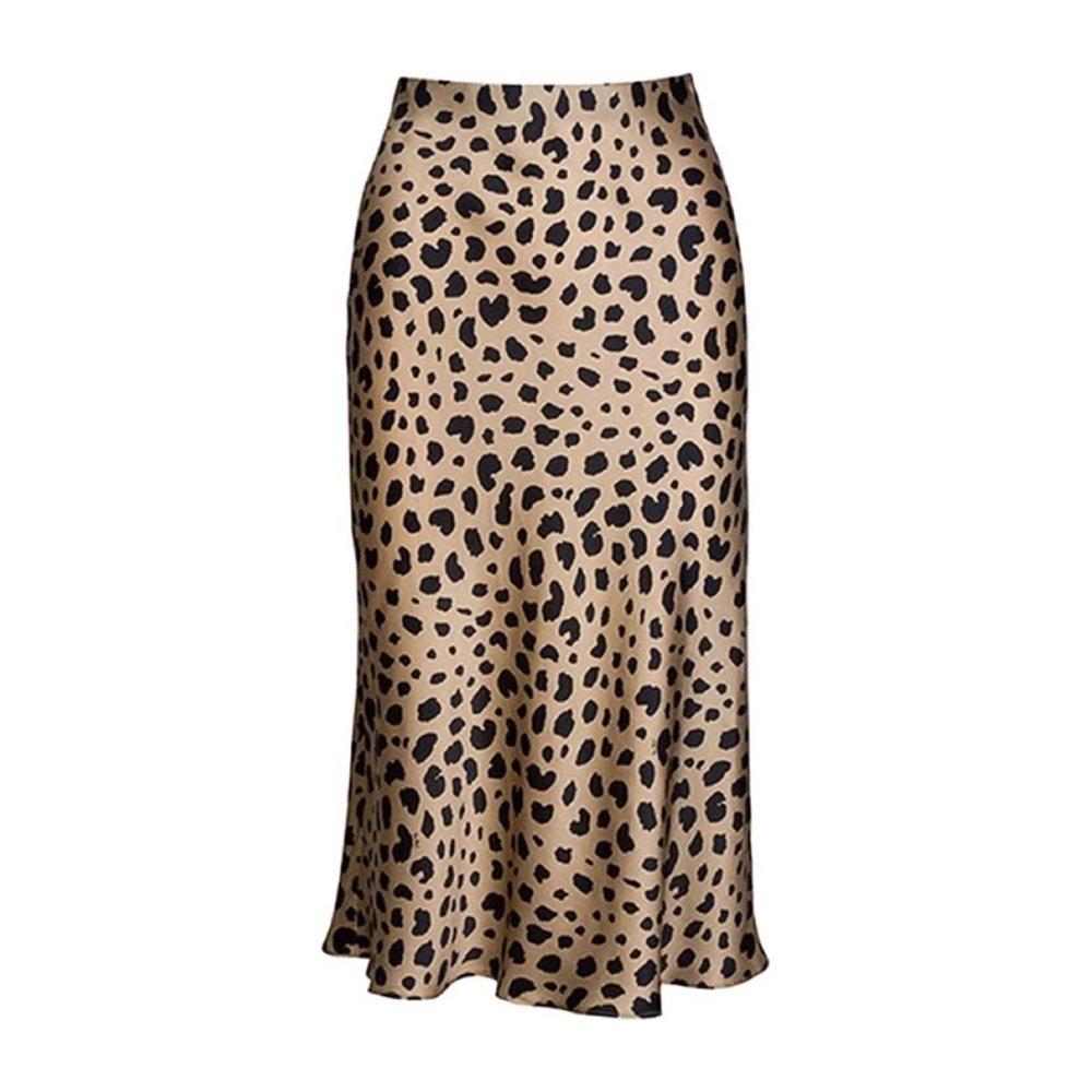 Satin skirt